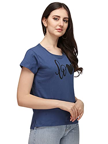 Image of DHRUVI TRENDZ Women Tops | T Shirt for Women | Tops for Jeans for Women | Western Tops for Women Stylish | T-Shirt for Women