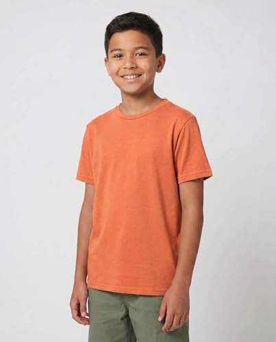 Image of 5 Pack Boys' Cotton T Shirts Crew Neck Plain Short Sleeve Tops Kids Teens | Available In Sizes 4-18,Tees, Youth, Athletic, Plain, School, Summer, Play, Sport, Casual, Soft, Breathable, Comfy, Multipack