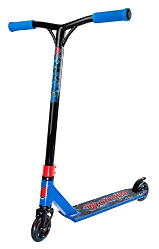 BLAZERPRO Complete Scooter Distortion 2 Monopatín Hockey y Patinaje sobre Ruedas Unisex Adulto, Multicolor (Blue/Red), Talla Única Cover