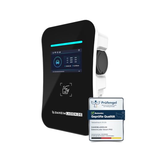 DAHEIM LADEN.DE Smart PRO+ Wallbox 11kW ohne Ladekabel, mit App...