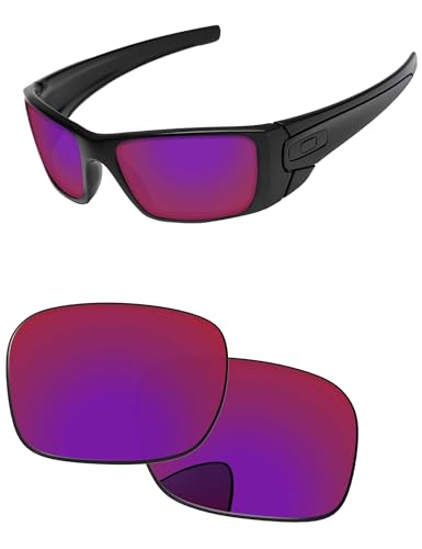 Image of Replacement Lenses for Oakley Fuel Cell OO9096 60mm Sunglass - Precision Fit, UV Block & Impact Resistant