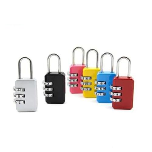 Cadenas d'extérieur à code anti-perte de clé pour sécuriser 10 valises et sacs - 6