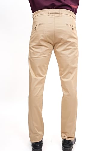Image of The Essential Premium Cotton Trouser for Men- The Perfect Pant for Work & Weekend