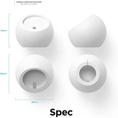 Image of Stand for MagSafe Charger, Silicone Charger Holder for MagSafe, Magnetic Wireless Charger Storage Winder Charging Base Non-slip Space-Saving (White)