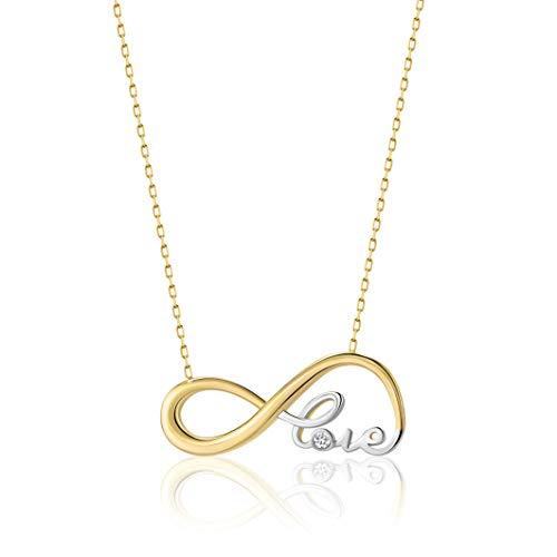 Collar de oro 585 bicolor de 14 quilates Cover