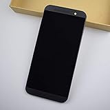 Lysee Mobile Phone LCD Screens - Sinbeda Black or White LCD Tela Touch Screen Digitizer Bezel Frame Assembly For Samsung Galaxy Mega 6.3 i9200 i9205 LCD Display