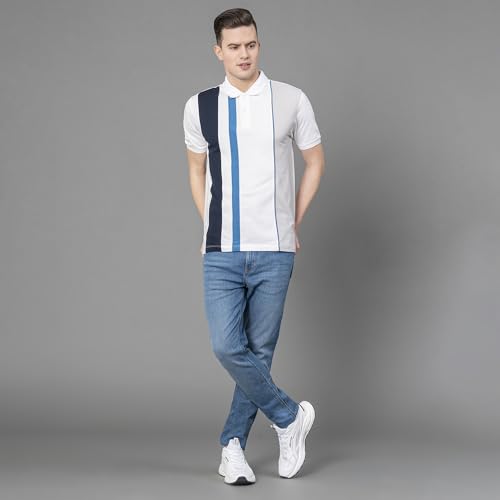 Image of Red Tape Denim Jeans for Men in Medium Blue| Denim Jeans