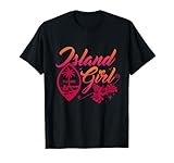 Guam Flower Chamorrita Guam Island Guamanian Girl T-Shirt