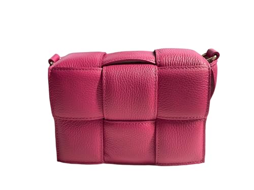 Sac bandoulière en cuir tressé LUGO idéal pour vos sorties citadines