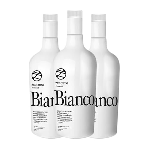 Vermut Zecchini y Jornico Bianco 75 cl (Caja de 3 Botellas de 75 cl)