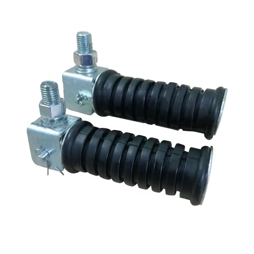 Repose-pieds moto universels 10mm pour le confort lors des balades à deux