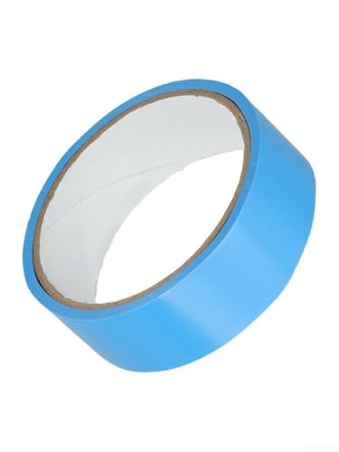 Besttoolifes 10m Tubeless Rim Tape for Wheels for 21/23/25/27/29/32/35mm Lightweight Pet Blue Adhesion Tape Width 01mm Resistant Strong Sealant Break Thick Fits (31MM)