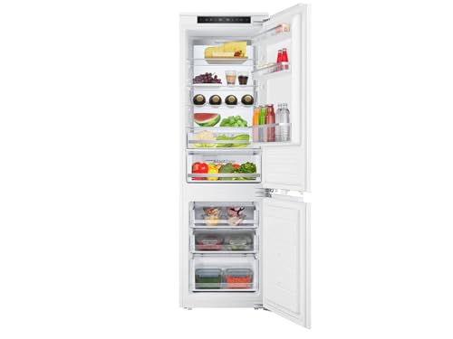 Amica Einbau‑Kühl‑Gefrierkombination Festtür‑Technik 1780 mm Nische TotalNoFrost elektronische Steuerung Inverter‑Kompressor Area‑Light 178,1 x 56,8 x 56 cm – Einbau Kühl Gefrierkombination