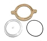 JSP Manufacturing Pool Pump Cover Lid & Cam and Ramp Locking Ring Clamp Replacement Kit for SuperFlo VS & VST, SuperFlo Doe, Sta-Rite SuperMax VS Inground Pool/Spa Pump