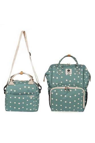 brandbaby (120) Anne Ve Bebek Bakım Çantası Yeşil
