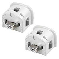 2 Pack Motion Plus for Wii, TechKen Motion Plus Adapter Compatible with Wii Remote Controller