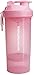 Smartshake Original2Go Tazza Shaker Polipropilene, Capacità: 800 Ml, Rosa Chiaro - 80 g immagine
