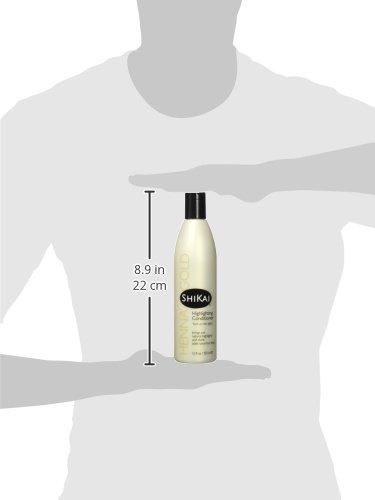 Shikai - Henna Gold Highlighting Conditioner, Brings Out Highlights & Shine, Adds Luxurious Body, Plant-Based Formula With Non-Coloring Henna (Fragrance, 12 Ounces) #TOP1