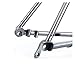 Compatible for Titanium Alloy Road Gravel Bike Frame 700C 142 * 12 Thru Axle, Disc Brake, Flat Amount(50cm)