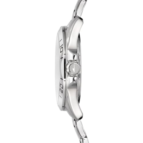 Variante de LOTUS relojes hombres Plateado correa acero 316L Multifunción