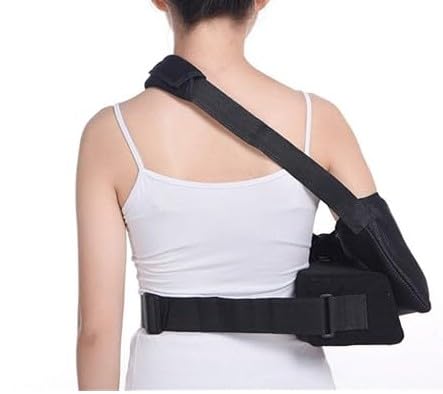 Shoulder Support Brace with Arm Sling – Adjustable Orthopedic Immobilizer for Arm, Elbow, and Shoulder Recovery – Lightweight Medical Stabilizer for Injury, Surgery or Fracture