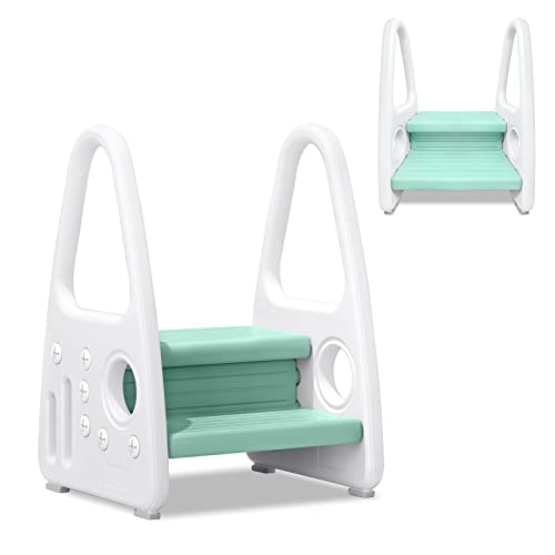 JNGLGO Pie plegable para niños taburete