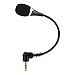 Insten VOIP / SKYPE Mini Flexible Microphone For VOIP / SKYPE - Black