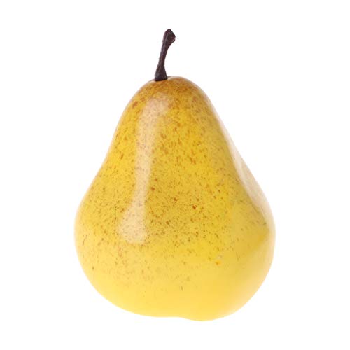 BEIDUOYANG Artificial Pear Material Fake Agriculture Gardening Display Yellow Pears for Greenhouse Planting Mature Fruits Tangelos Oranges