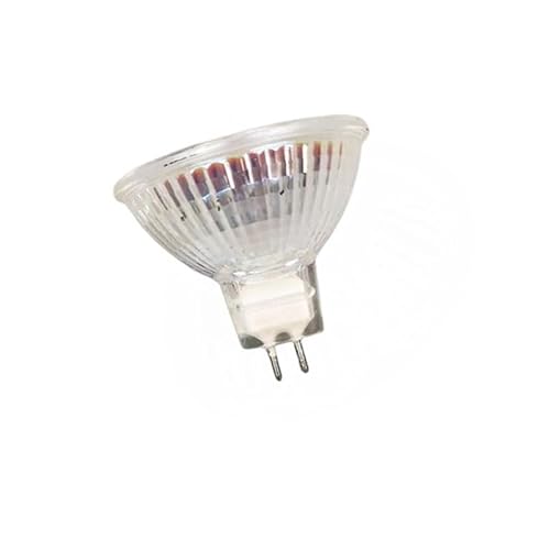 UGEFKMQ Mr11 Lámpara Halógeno Foco Halógeno Mr11 12V 10W 20W 35W 50W Blanco Cálido 2700K Foco Halógeno Mr11 Bombilla Halógena Para Microscopio 1 Ud.,50W