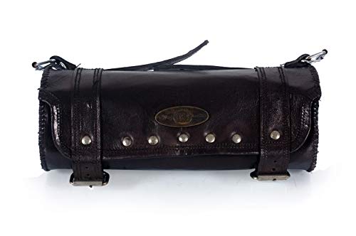Image of Motorcycle Side Bag /Saddle /Travel Bag /Carrier for All Bike (Multicolour) (Dark Black)