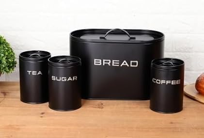 4pc Enzo Breadbin & Canister Set