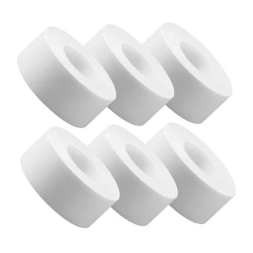 COLLBATH Collar Pads for Shirts 6 Pack Breathable Sweat Absorption Gauze Tape Collar Sticker under Sweat Block Liner