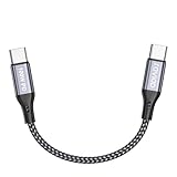 ipad air 【Chip Intelligente E-marker】Il cavo di ricarica rapida Cavo USB C USB C PD con E-Mark Chip supporta in modo intelligente il dispositivo e fornisce la corrente più veloce disponibile fino a 20V/5A. 100W la ricarica veloce regolando automaticamente il potere, che è chiaramente l'opzione più sicura.