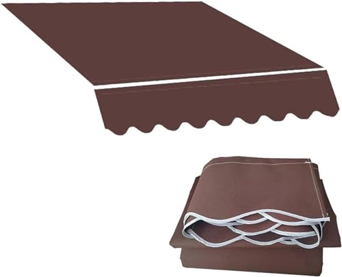 Tissu de remplacement pour auvent rétractable 5x3m beige - 2