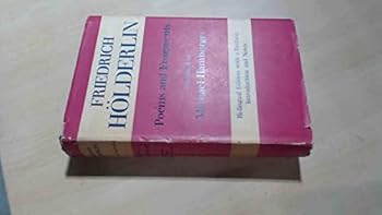 Hardcover Friedrich Holderlin: Poems and Fragments. Book