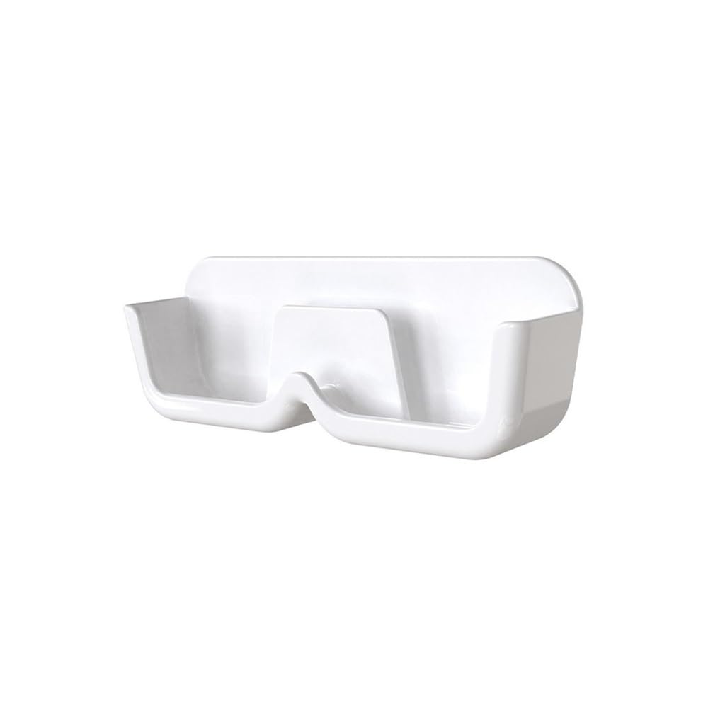 Amibvzhang 2ps Wall-mounted Sunglasses Storage Hanging Plastic Holder Glasses Decorative Box For Shelf For Prescription(A1)