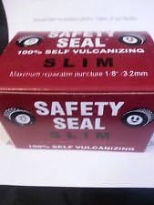 Safety Seal1 Box of 60 Plugs Total Slim Tire Plugs Tire Repair Brown, 4"