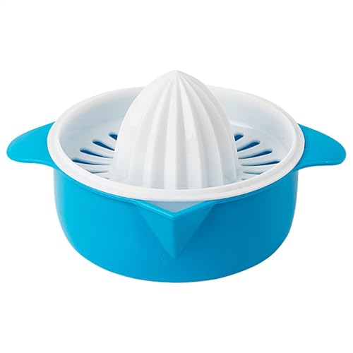 Exprimidor manual para cítricos, diseño tradicional, prensa de frutas y crítricos, exprimidor de mano de limón, exprimidor multifuncional de limón y cítricos con colador de cuenco, herramientas de