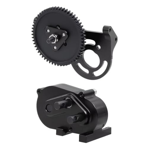 RC�J�[���f���p�A�N�Z�T���[ Compatible With SCX10 For LCG Gspeed UGRC 1/10 RC�N���[���[�J�[�p�[�c �v���t�B�b�N�X�M�A�{�b�N�X 30%�I�[�o�[�h���C�u �g�����X�t�@�[�P�[�X �g�����X�~�b�V����(Black)