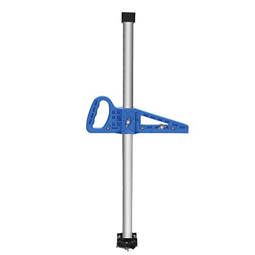 Fesjoy Manual High Accuracy Portable Gypsum Board Cutter Hand Push Drywall Cutting Artifact Tool with Double Blade and 4 Bearings 20-600mm Cutting Range