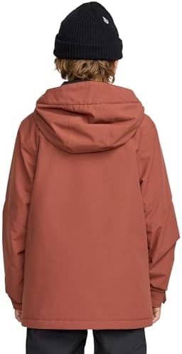 Volcom Big Kid's Vernon Insulated Jacket – 10K Waterproof with Grow-Tech & Zip Tech®, Henna, X-Small - 3