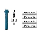 充電池セット パナソニック ファーストマルチシェーバー 眉毛・ヒゲ・ボディ用シェーバー 防水 お風呂使用可 電池式 青 ER-GZ50-A