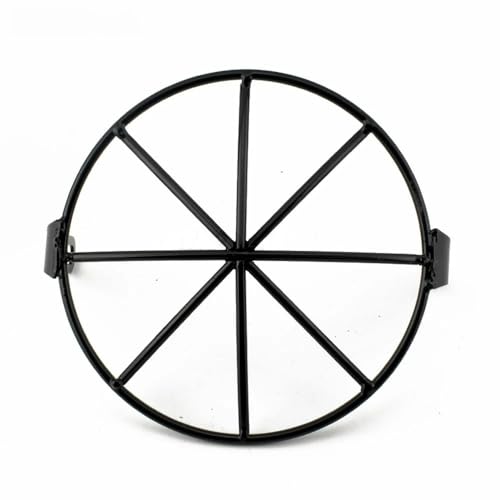 Grille phare moto anti-gravillons couvercle calandre 6.5 pouces avant