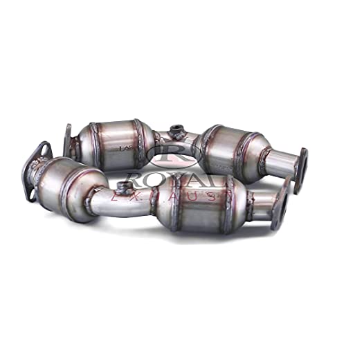 Royal Exhaust Direct Fit Catalytic Converter Compatible With Infinity Fx35 G35 G37 M35 M37 Q40 Q50 Q60 Q70 Q70L Qx70 Nissan 350Z 370Z 3.5L Left & Right Side #TOP2