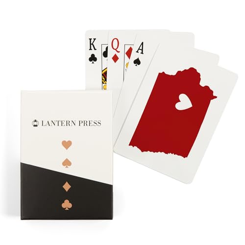 Lantern Press Naipes Póker Iowa 52 cartas para adultos