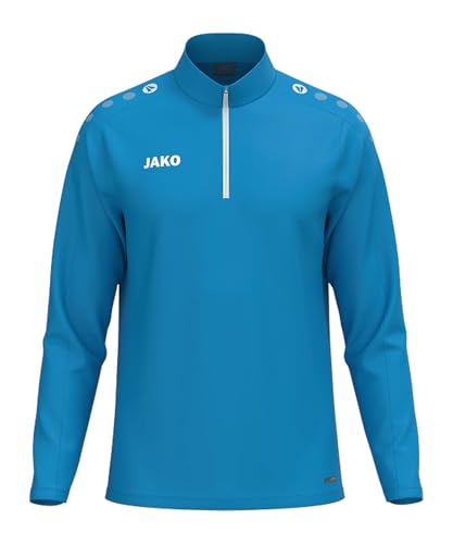 Ziptop One JAKO bleu 128 sweat de sport zippé pour enfant