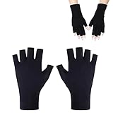Das Paket beinhaltet: Sie erhalten 1 Paar Schwarz Nail Art-Handschuhe, die Sie verwenden können. Dies ist sogar ein Geschenk für Freunde, die gerne Nail Art machen.