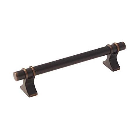 Amerock BP36606ORB Davenport Cabinet Pull, Oil-Rubbed Bronze, 5-1/16 in (128 mm) Center Cover