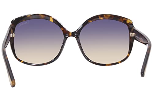 Tom Ford Chiara-02 TF919 52F Sunglasses Women's Havana/Gradient Pink Lenses 60mm4