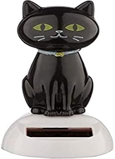 Puckator Solar Pal - Solar Energy Decoration - Black Cat FF113